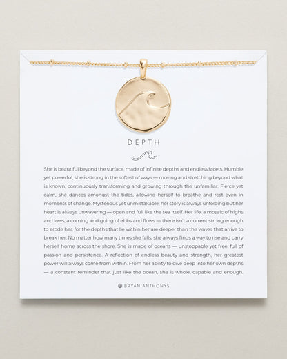 Bryan Anthonys Choice of Plating "Sea Seeker" & "Depth" Set of 2 Layered Necklace Set