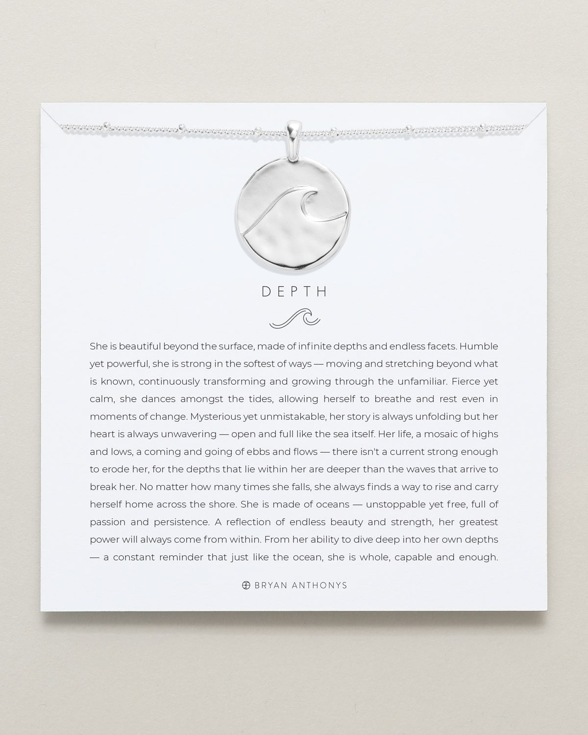 Bryan Anthonys Choice of Plating "Sea Seeker" & "Depth" Set of 2 Layered Necklace Set