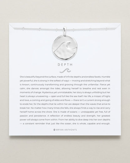 Bryan Anthonys Choice of Plating "Sea Seeker" & "Depth" Set of 2 Layered Necklace Set