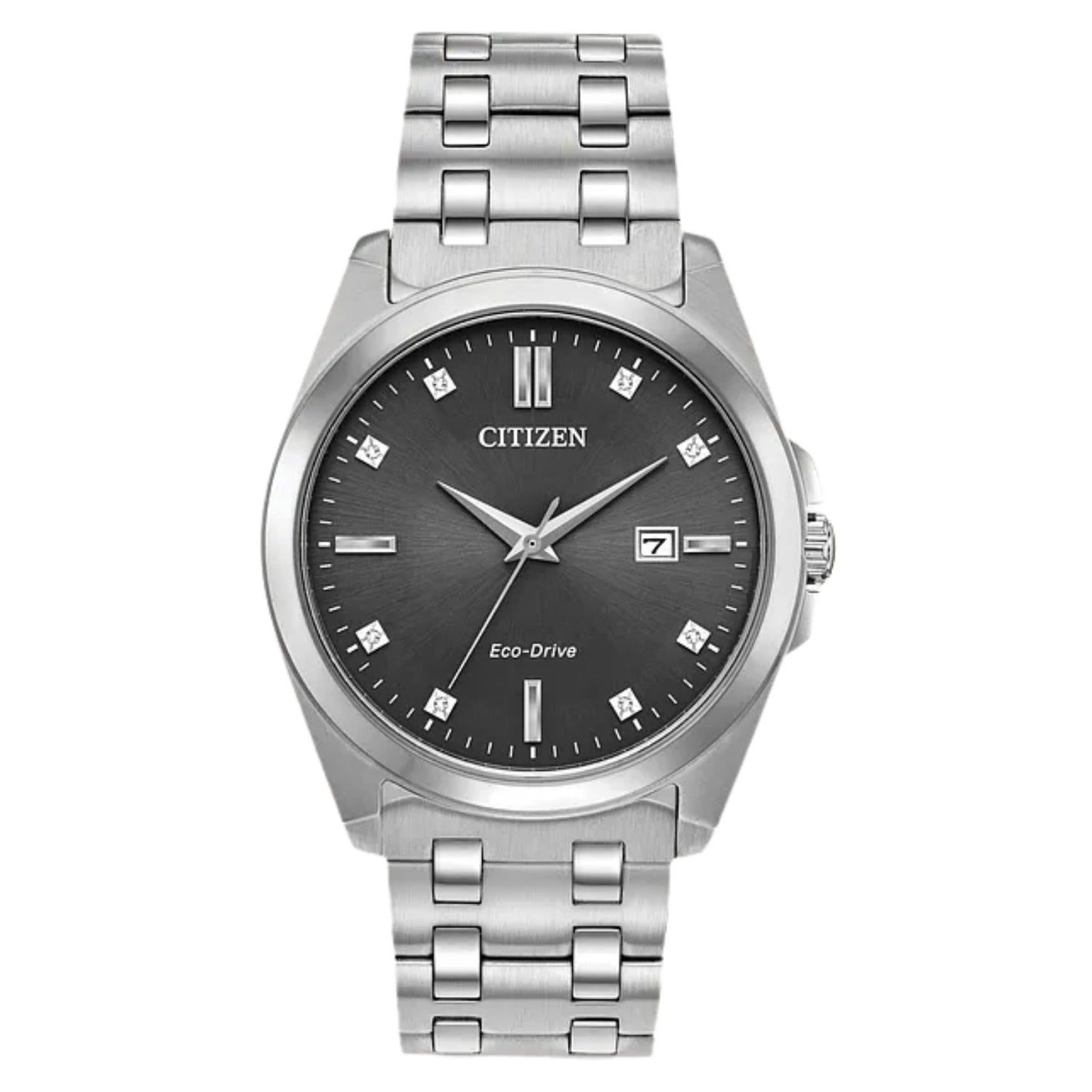 Citizen Men's 41mm Corso Quartz Date Diamond Accents Bracelet Watch - BM7100-59H