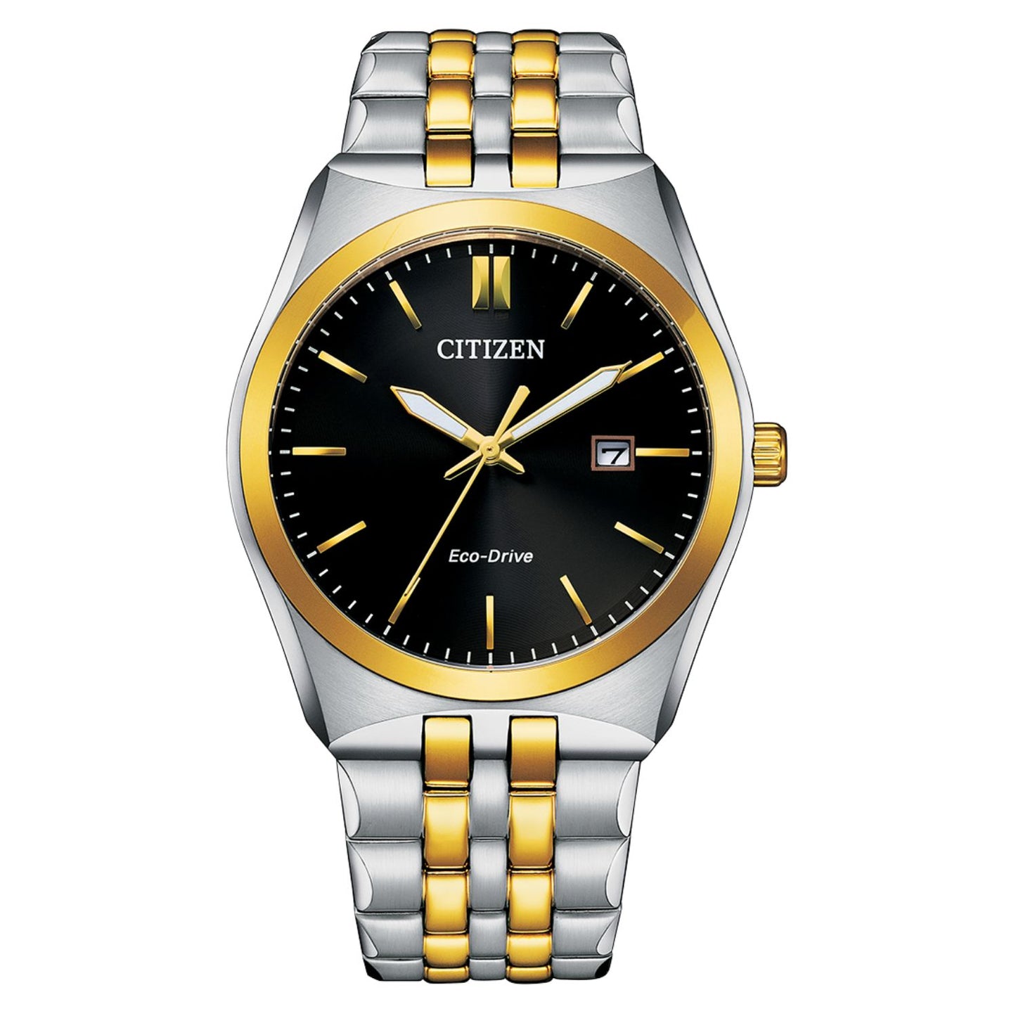 Citizen Men's 40mm Eco-Drive Quartz Date Two-Tone Bracelet Watch - BM7334-58E