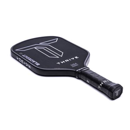 Thrive Pickleball Blackout Power Series 16mm Paddle with Accessories