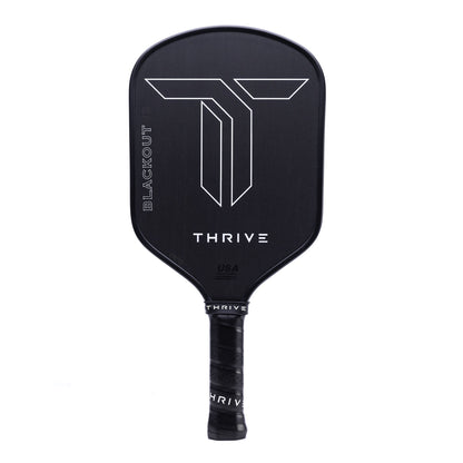Thrive Pickleball Blackout Power Series 16mm Paddle with Accessories