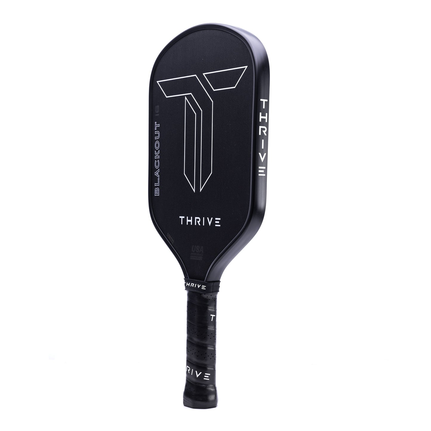 Thrive Pickleball Blackout Power Series 16mm Paddle with Accessories