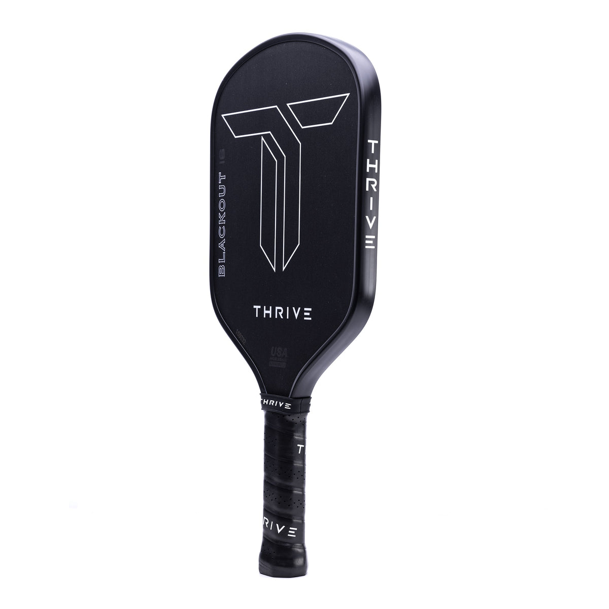 Thrive Pickleball Blackout Power Series 16mm Paddle with Accessories