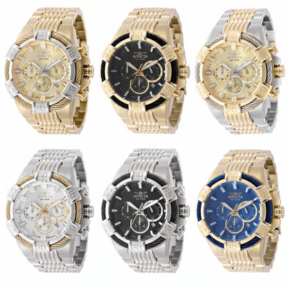 Invicta Men's 51mm Bolt Quartz Chronograph Bracelet Watch