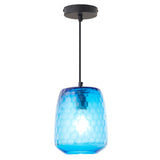 Tiffany-Style Lighting 7" Leah Retro Handblown Glass Globe Shade Pendant