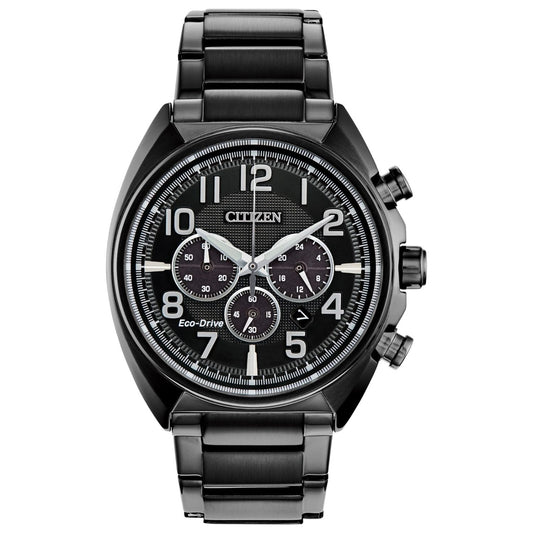 Citizen Men's 43mm Eco-Drive Quartz Chronograph Bracelet Watch - CA4285-68E