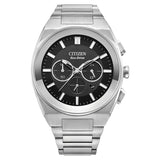 Citizen Men's 43mm Eco-Drive Quartz Chronograph Date Bracelet Watch - CA4580-50E