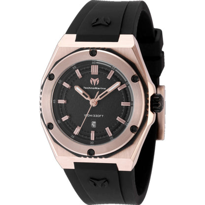 TechnoMarine Women's 36mm Coral Legacy Quartz Silicone Strap Watch