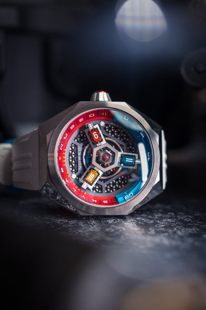 Nubeo Men's 48mm Skylab Automatic Interchangeable Bracelet Watch