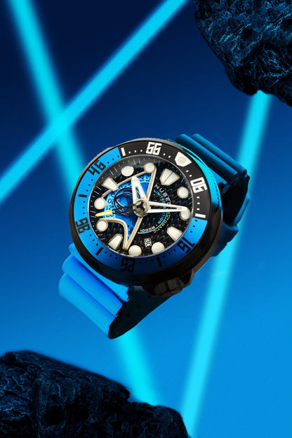 Nubeo Men's 50mm Ventana Star Trek Starfleet Automatic Limited Edition Strap Watch