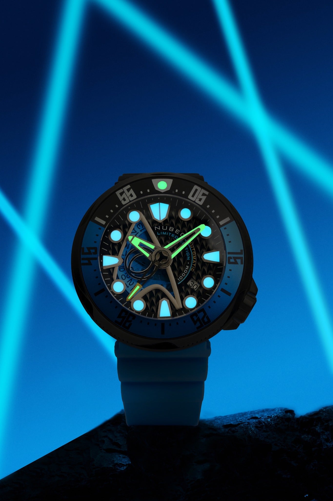 Nubeo Men's 50mm Ventana Star Trek Starfleet Automatic Limited Edition Strap Watch