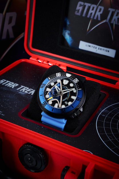 Nubeo Men's 50mm Ventana Star Trek Starfleet Automatic Limited Edition Strap Watch