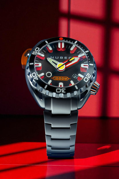 Nubeo Men's 50mm Aluminaut Automatic Limited Edition Bracelet Watch