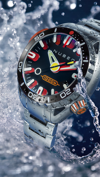 Nubeo Men's 50mm Aluminaut Automatic Limited Edition Bracelet Watch