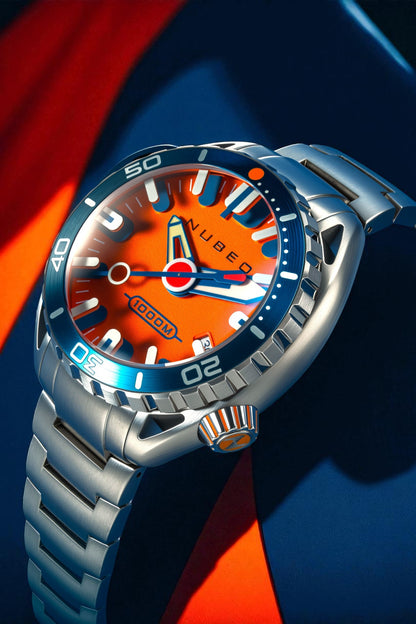 Nubeo Men's 50mm Aluminaut Automatic Limited Edition Bracelet Watch