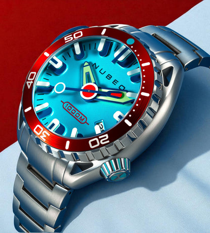 Nubeo Men's 50mm Aluminaut Automatic Limited Edition Bracelet Watch