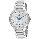 Christian Van Sant Women's 38mm Alessia Quartz Date Crystal Dial Bracelet Watch