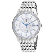 Christian Van Sant Women's 40mm Carla Quartz Date Crystal Detailed Bracelet Watch