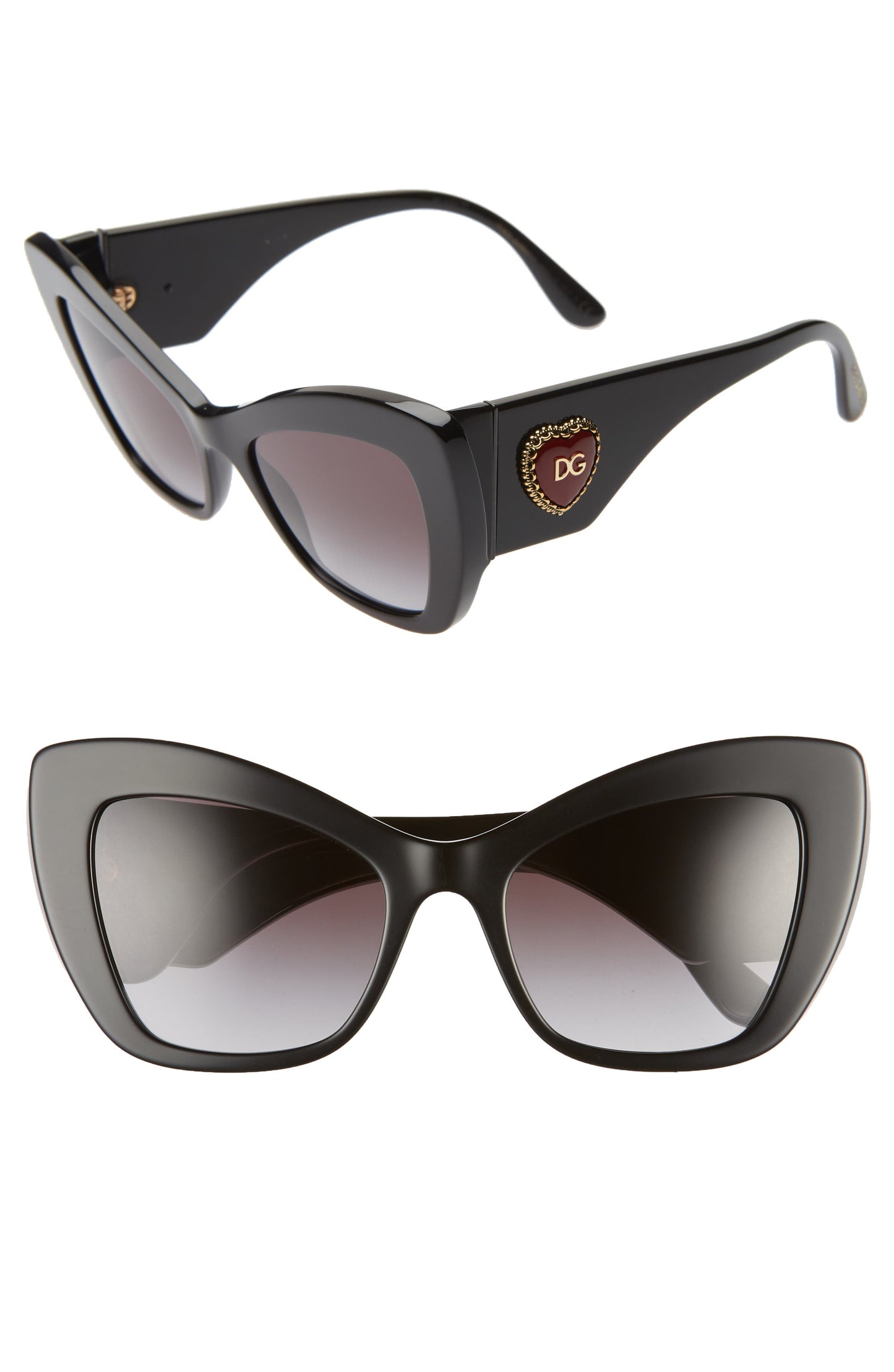 Dolce & Gabbana Women's 54mm Full Rim Cat Eye Sunglasses