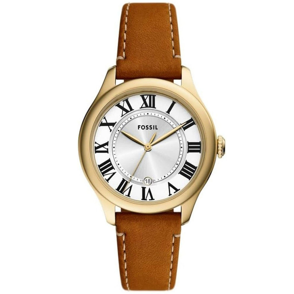 Fossil Women's Gilmore 38mm Quartz Date Leather Strap Watch