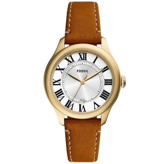 Fossil Women's Gilmore 38mm Quartz Date Leather Strap Watch