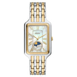 Fossil Women's Raquel 29mm Quartz MOP & Crystal Dial Moonphase Bracelet Watch