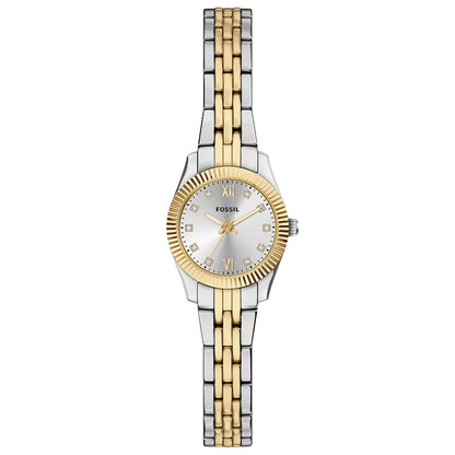 Fossil Women's Scarlette Mini 20mm Quartz Crystal Accented Bracelet Watch