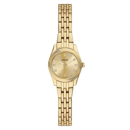 Fossil Women's Scarlette Mini 20mm Quartz Crystal Accented Bracelet Watch