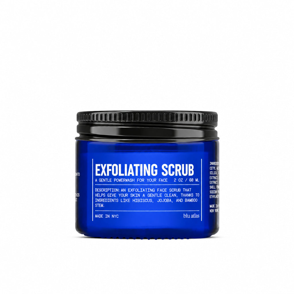 Blu Atlas Men's Gentle Exfoliating Face Scrub