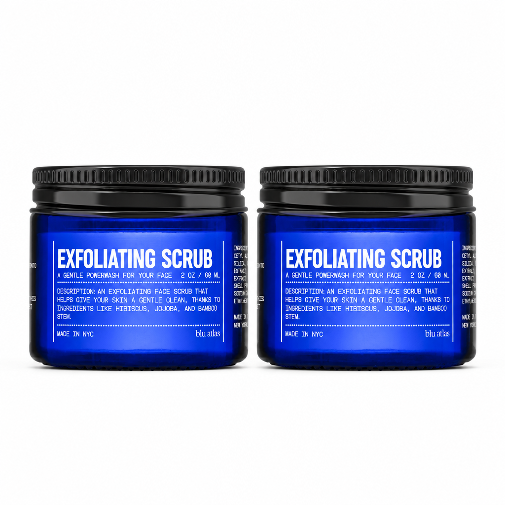 Blu Atlas Men's Gentle Exfoliating Face Scrub