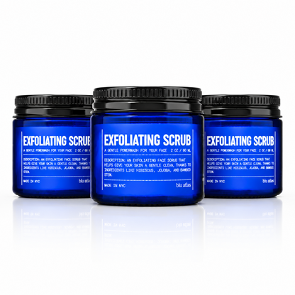 Blu Atlas Men's Gentle Exfoliating Face Scrub