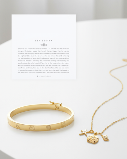 Bryan Anthonys Choice of Plating "Sea Seeker" Necklace + Bracelet Set