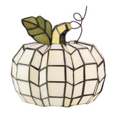 Tiffany-Style Lighting 9" Patch the Pumpkin Stained Glass Accent Lamp