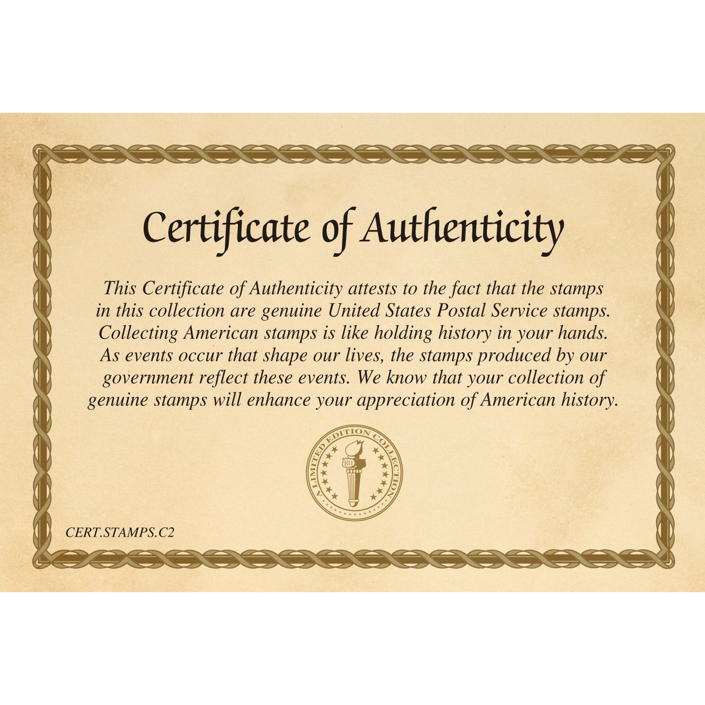 7-Piece World War II Stamp Collection