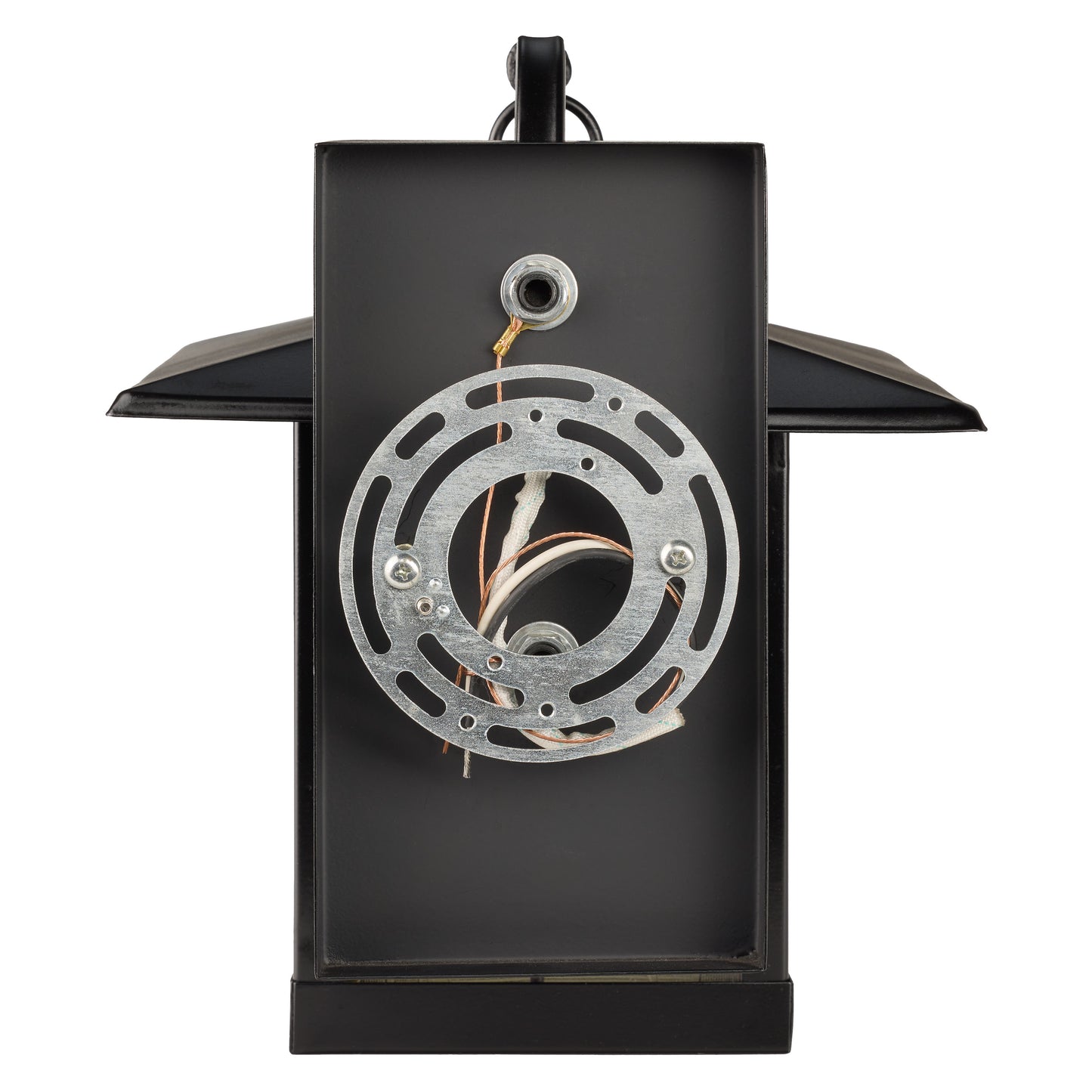 Tiffany-Style Lighting Multicolor Stained Glass 1-Light Outdoor Lantern Wall Sconce