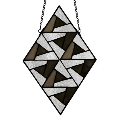 Tiffany-Style Lighting 14" Faron Stained Glass Window Panel