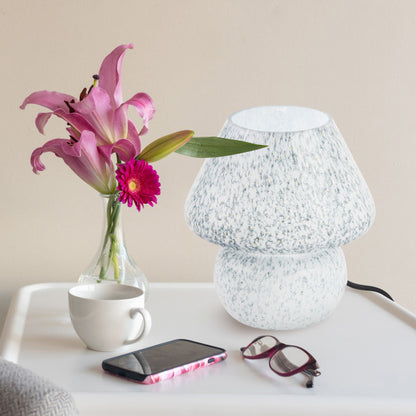 Tiffany-Style Lighting 8.75" Celeste Mushroom Accent Lamp