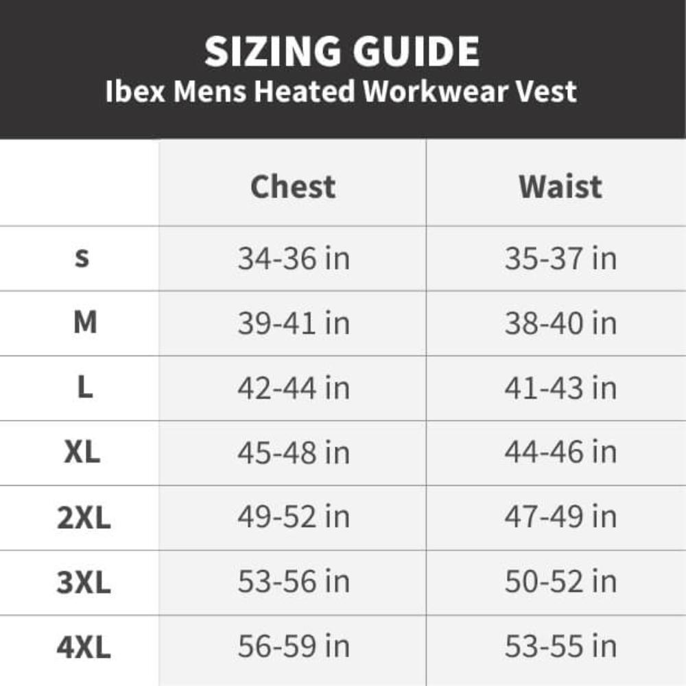 Gobi Heat Men's Ibex Heated Workwear Vest