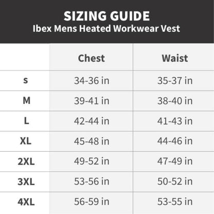 Gobi Heat Men's Ibex Heated Workwear Vest