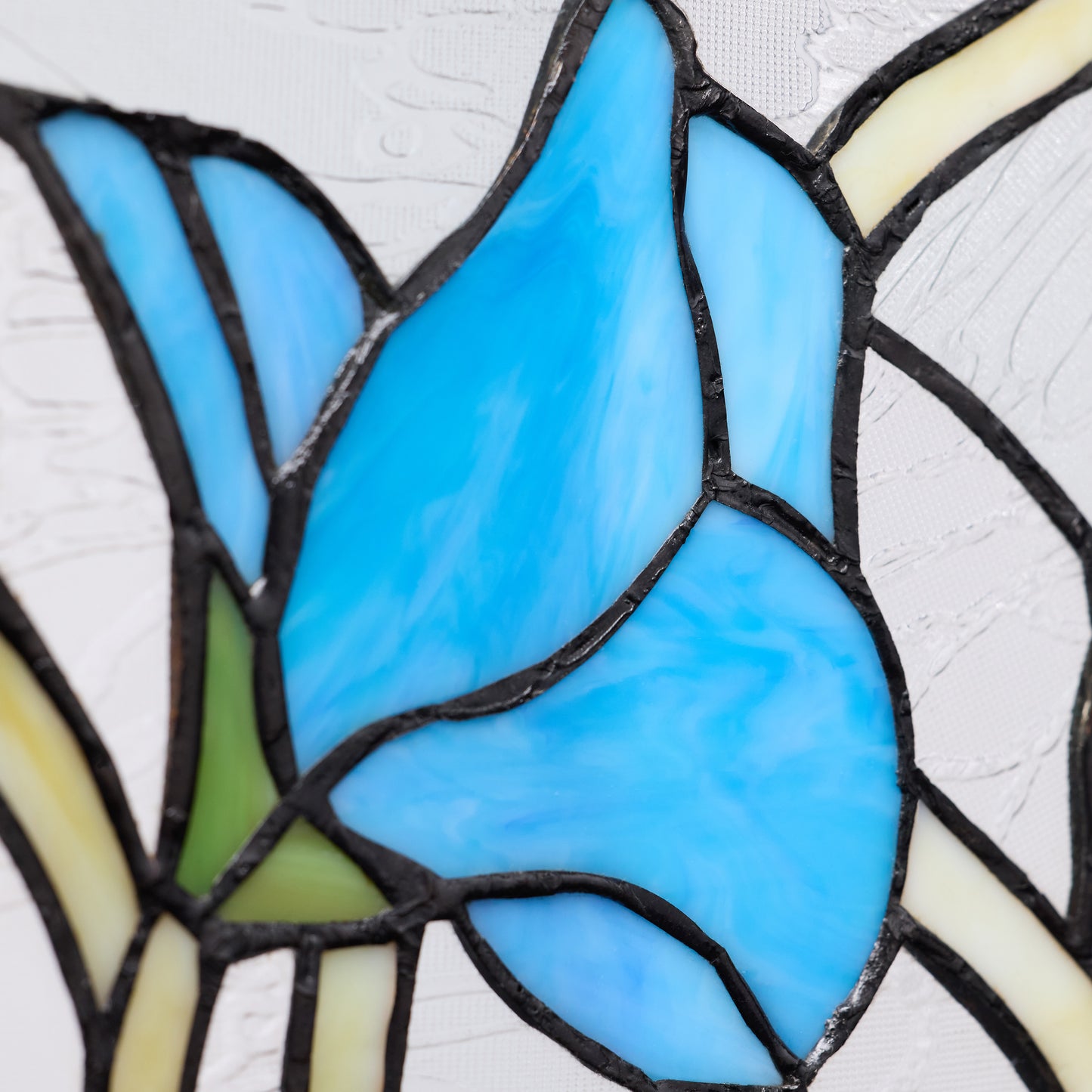Tiffany-Style Lighting 24" Floral Vine Stained Glass Window Panel