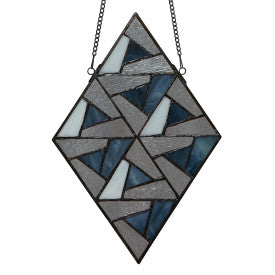 Tiffany-Style Lighting 14" Faron Stained Glass Window Panel