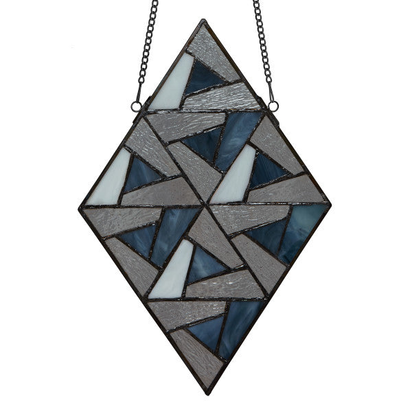 Tiffany-Style Lighting 14" Faron Stained Glass Window Panel