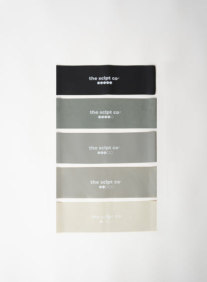 The Sclpt Co Athletic Workout Band Set