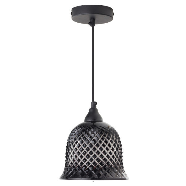 Tiffany-Style Lighting 7" Blair Handblown Glass Bell Shade Pendant
