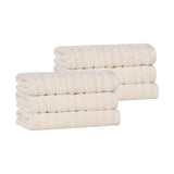 Superior "Mika" Cotton Set of 6 Hand Towels