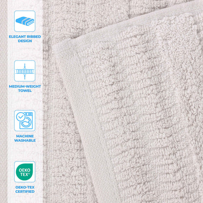 Superior "Mika" Cotton 12-Piece Towel Set