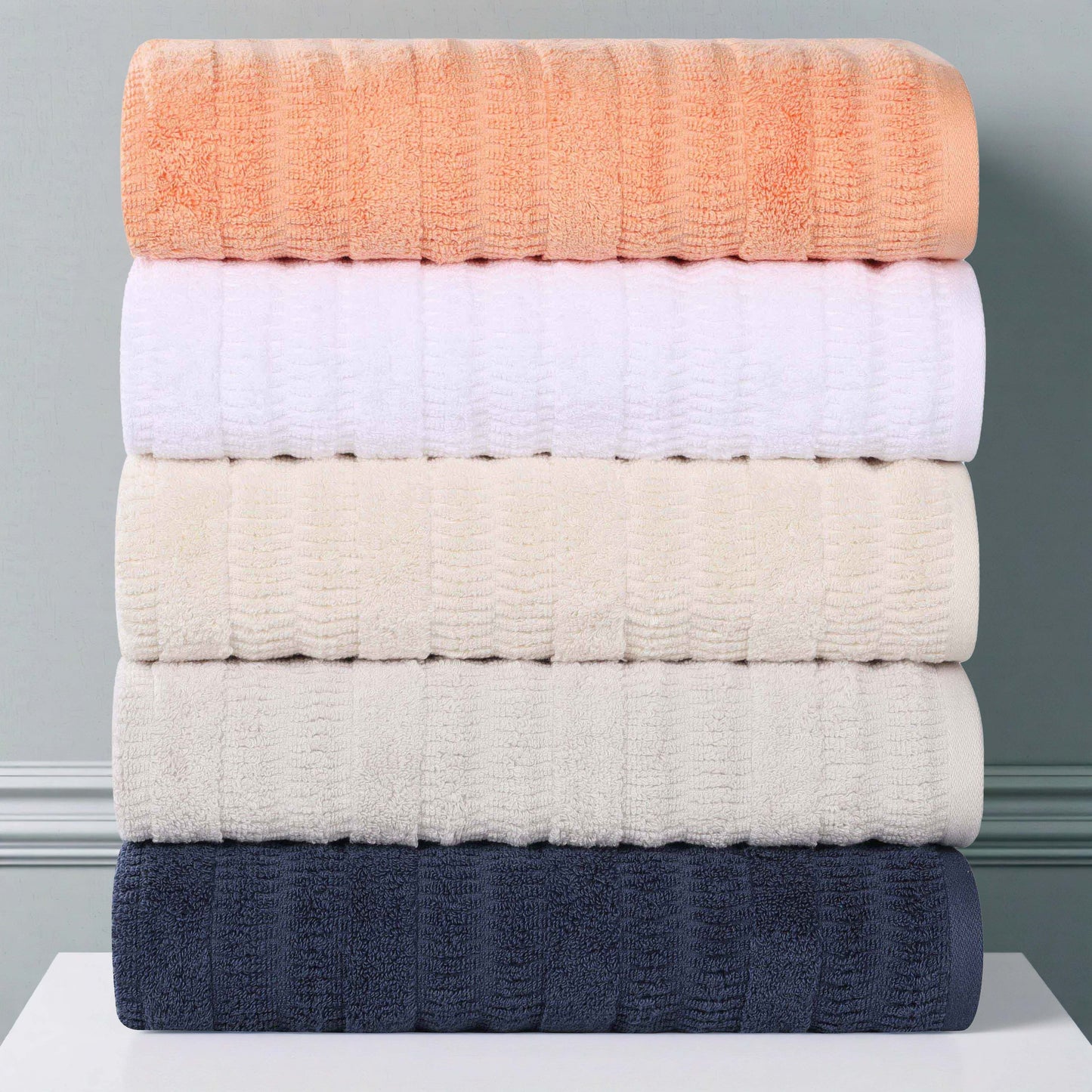 Superior "Mika" Cotton 3-Piece Towel Set