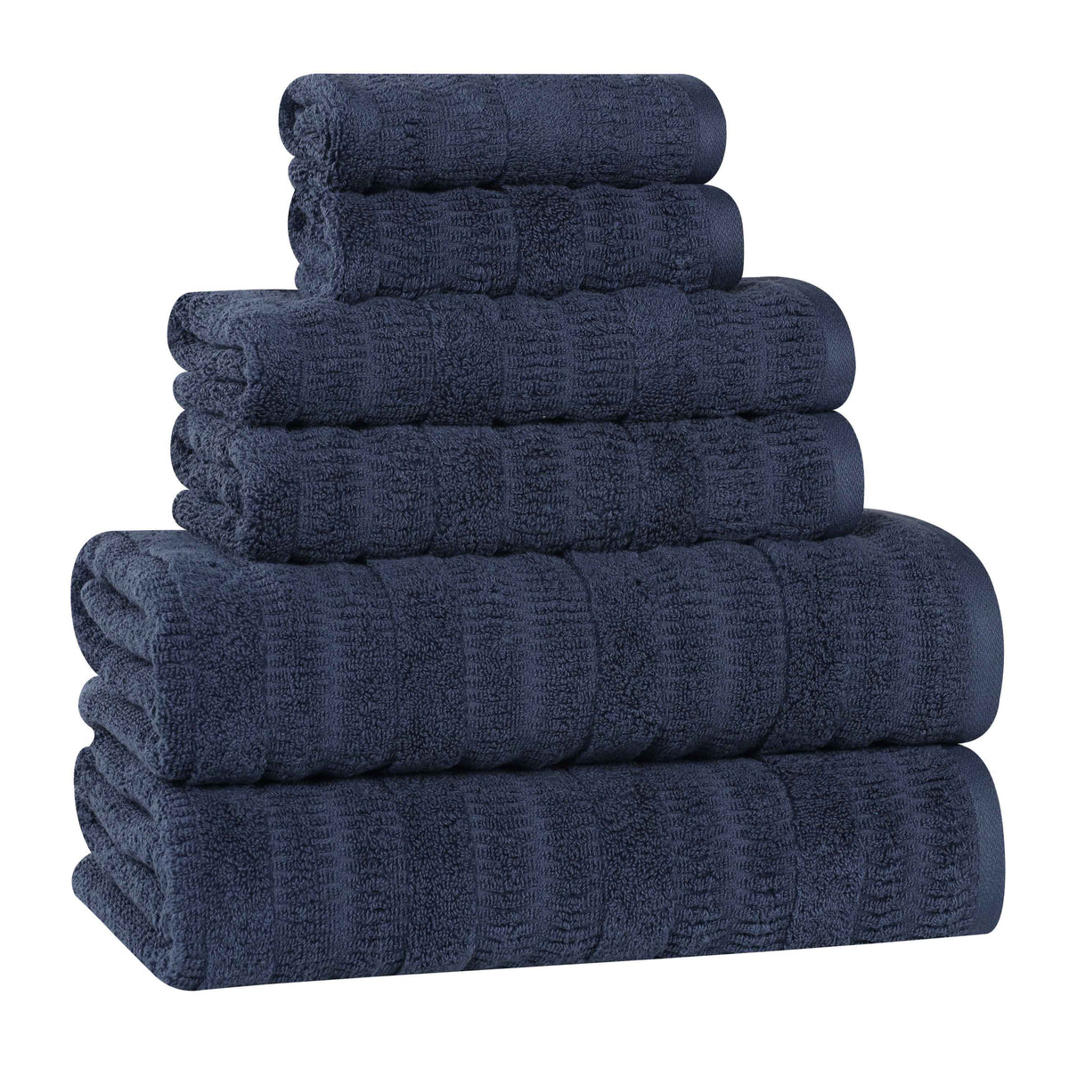 Superior "Mika" Cotton 6-Piece Towel Set